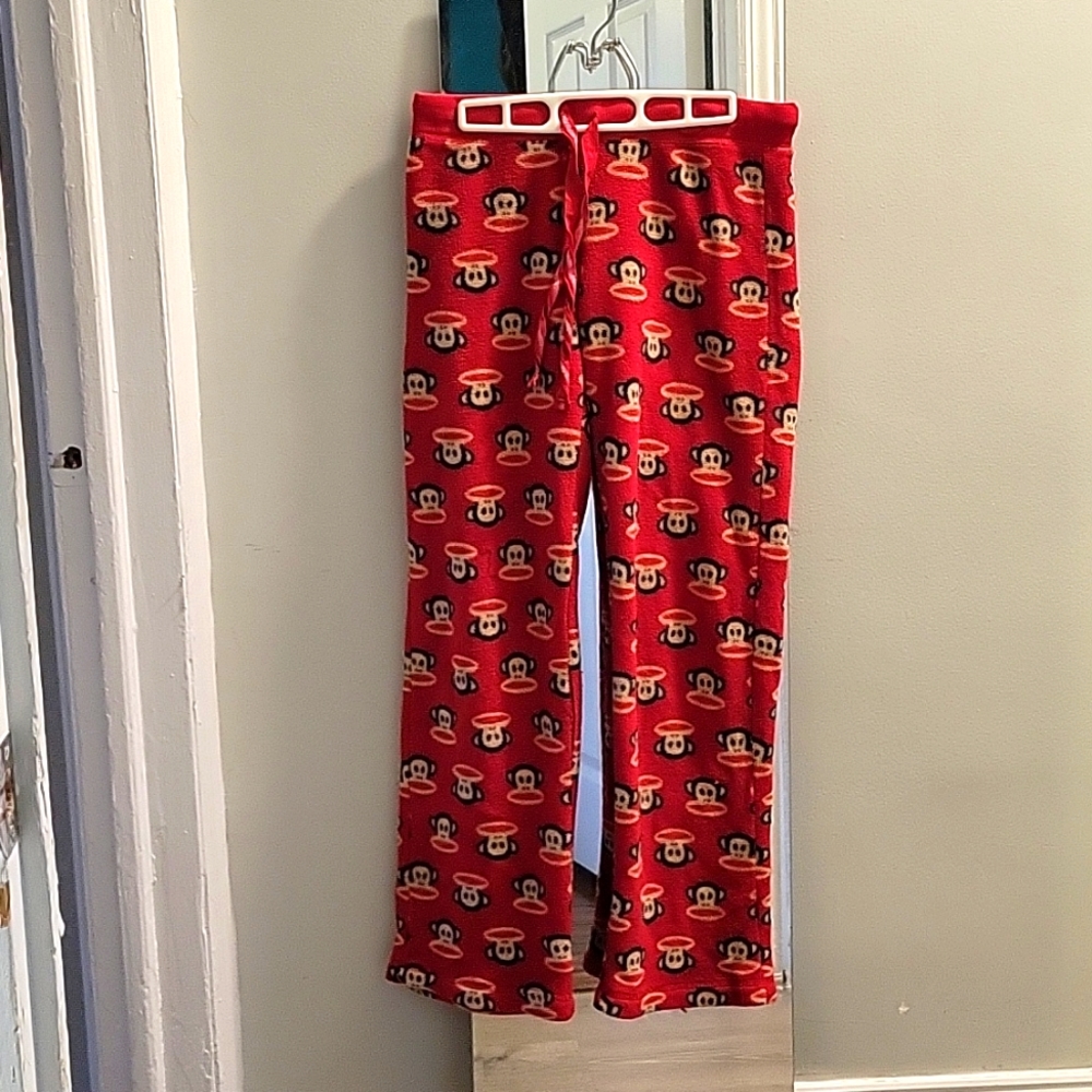 Paul Frank Red Furry Pants